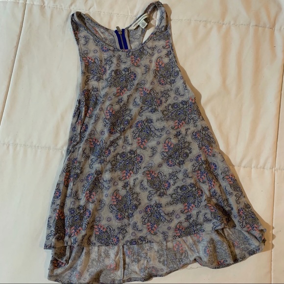 American Eagle Racerback Tank With High Low - Picture 1 of 3